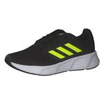 Adidas Mens Galaxy Q CBLACK/Syello/Carbon Sneaker - 6 UK (GW4141)