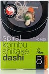 Spiral Foods Instant Kombu Shiitake Dashi Vegan Sachets 8 x 10 g