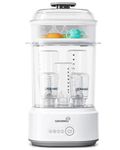 Bottle Sterilizer and Dryer, Compact Baby Bottle Sterilizer, Electric Steam Bottle Sanitizer for Baby Bottles, Pacifiers, Pump Parts