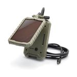 Stealth Cam Durable Sol-Pak Solar Battery Pack, 12V Solar Power Panel, Rechargeable Battery & 10ft Insulated Cable, Compatible with All Wireless/Cellular Trail Cameras - 5000 mAh