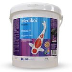 NT Labs Medikoi Health, Complete Feed For All Pond Fish, Ideal For Spring, Summer and Autumn Feeding, Contains Propolis, Maintains Immune System, Koi Fish Food (5 kg) (6 mm) (Standard)
