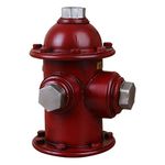 TOPBATHY Dog Fire Hydrant Statue Garden Fire Hydrant Figurines Vintage Fire Hydrant Puppy Pee Training Post for Outdoor Yard Lawn Decoration