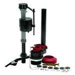 FLUIDMASTER 400AKRP10 Universal, All in One, Complete Toilet Tank Repair Kit for 2-Inch Flush Valve Toilets