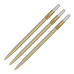 TARGET Darts Swiss Point Dart Points, Chrono (3 Pack Set of Tips) 40MM – Gold | Change Dart Points, Swiss Storm Points, Professional Darts Accessories