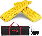 X-BULL New Recovery Traction Tracks Sand Mud Snow Track Tire Ladder 4WD (Yellow, 3gen)