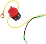 Generator Stop Start Switch, Engine Stop Kill Button On Off Switch, Engine On Off Stop Switch Fit for Gx110 Gx120 Gx160 Gx200 Gx240 Gx270 Gx340 Gx390