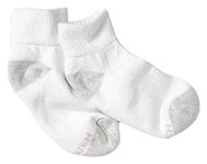 Hanes Women's 10-Pair Value Pack Ankle Socks, White, Large