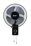 Omega's Brezza 300mm Wall Mounted Fan 12 inch | High Speed, Wall Fan for Kitchen & Home, Smooth Oscillation, 100% Copper Motor | 3-Speed Control, 2-Year Warranty | (Pack of 1)