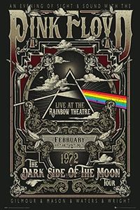 Pink Floyd Live at the Rainbow Theatre London Poster