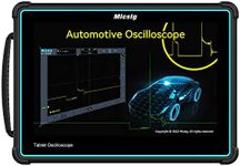 Micsig Digital Automotive Tablet Oscilloscope, 4 Channels 10.1-Inch Touchscreen 100MHz Bandwidth 1GSa/s Sampling Rate 110Mpts Memory Depth, ATO1004