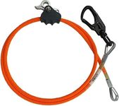 ProClimb All-in-One Adjustable Tree Lanyard Flip Line Kit with Removable Better Grab Adjuster & Aluminum Swivel Snaphook | for Fall Protection, Arborist, Tree Climbers | 5/8 Inch x 10 Feet