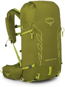 Osprey Talon Velocity 30L Men's Hiking Backpack, Matcha Green/Lemongrass, L/XL