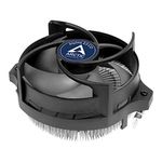 ARCTIC Alpine 23 CO - Compact AMD CPU Cooler for AM5 and AM4, Thermal compound MX-2 pre-applied, for Continous Operation, Computer, PC - Black