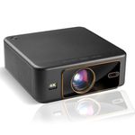 PIXPAQ RAY (Japan) 2000 ANSI & 20000 Lumen Fully Automatic, Brightest Full HD 1080p,4K HDR Android Home Projector (Auto Focus + Auto Keystone), ARC, Dual WiFi & BT, Dual HDMI Port HDMI ARC Supported