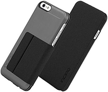 iPhone 6 Case, Incipio [Premium Folio Case] Highland Case for iPhone 6-Gunmetal/Black