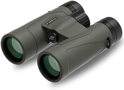 PURSUAL Forefront 10x42 Binoculars for Adults - Powerful Long-Range Bird Watching Binoculars with BaK-4 Prism, Multi-Coated Lenses - IPX7 Waterproof Fogproof Optics for Safaris, Hiking & Tracking