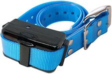 Pet Resolve Extra Dog Training Collar for The Shock and Vibration System (DT- V) with The Blue Border.