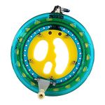 Mint's Colorful Life Kite String Reel Winder 7inches Dia with 600 feet Line (60 lbs) for Kids/Teens (Blue)