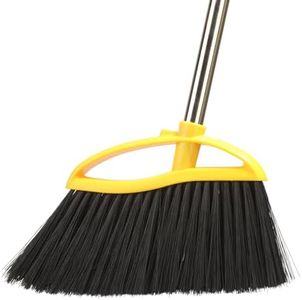 Soft Bristles Broom Indoor Angle Broom with Long Handle Soft Floor Sweeping Brooms Kitchen Broom