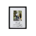 PRINZ Sentiments Picture Frame, Black