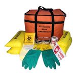 MULTIPLUS CHEMICAL ABSORBENT SPILL KIT : Implementing Effective Strategies for Containment, Cleanup, and Environmental Preservation in Industrial, Laboratory, and Emergency Settings (10 LTR)