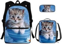 FOR U DESIGNS Cat Backpack for Girl