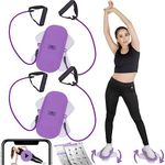 TwistingFitness Waist Twister, Set of 2, Individual Training Plan, Video for Beginners and Advanced Users, Various Bands & Difficulties, One & Bide-Legged, Twist Board Slimming Devices