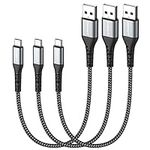 SUNGUY Micro USB Cable 1FT[3Pack], 