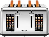 Mecity 4 Slice Toaster Touch Screen