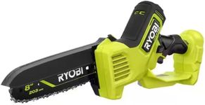 RYOBI 18V Brushless 8 in. Battery Compact Pruning Mini Chainsaw (Tool Only)