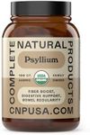 Pure Natural Whole Psyllium Husk Powder Capsules - 660mg Capsules 100 Pure Unflavored Fiber & Colon Cleanse Pills
