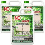 Pro-Kleen NOGrow Weed Killer 15L, See Results In Hours, Double Strength, Glyphosate Free, Kills Moss, Effective on Annual and Perrenial Weeds, Eco-Friendly, Organic, Children and Pet Safe Once Dry