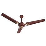 ACTIVA 1200mm High Speed 390 RPM Bee Approved Apsra Deco Ceiling Fan (Brown) Comes with 2 Year Warranty