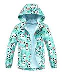 M2C Girls Waterproof Rain Jacket Fl