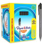 Paper Mate InkJoy 100RT Retractable Ballpoint Pens | Medium Point (1.0mm) | Black | 100 Count