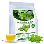 TEARELAE - Lemon Balm Tea Bag - 1.5g X 50 Count - Pure Natural Dried Lemon Balm Herb - Premium Lemony Herbal Teabag - Caffeine-free - Non-GMO