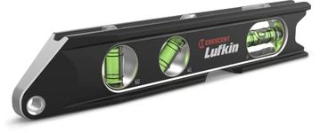 Lufkin LBL1100-02 Billet Torpedo Level with Compact Size for Use in Tight Spaces and to be Carried in a Pocket or Tool Bag with Ease