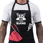 Men's 50th Birthday Gift Apron It's Been 50 Years Aprons 100% Cotton 2 Pockets - 50th Birthday Gifts