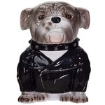 Bulldog Ceramic Cookie Jar