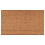 Calloway Mills 153552436 Coir with Vinyl Backing Doormat, 24" x 36", Natural