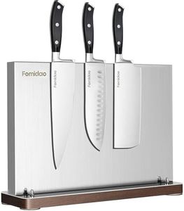 4PSC Knife Block Set With Magnetic Knife Block Holder, Ultra-Sharp Japanese Kitchen Knife Set, High-carbon Steel Chef Knife Sets With Full Tang Handle Design