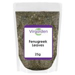 Fenugreek Leaves (Methi) 25g - Popular Seasoning, Indian Spices, Great for Curries, Dried Kasoori Methi Leaf, Used for Cooking and Make Parantha-Naan, Indian and Middle Eastern Cooking by Virgolden