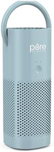 Pure Enrichment® PureZone™ Mini Portable Air Purifier - Cordless True HEPA Filter Cleans Air & Eliminates 99.97% of Dust, Odors, & Allergens Close to You - Cars, School, & Office (Starlight Blue)