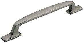 Amerock | Cabinet Pull | Aged Pewter | 6-5/16 inch (160 mm) Center to Center | Highland Ridge | 1 Pack | Drawer Pull | Drawer Handle | Cabinet Hardware