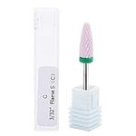 Nail Drill Bit,Ceramic Drill Bits for Removing Nail Polish and Gel,Nail Drill Bit Diamond Cuticle Electric Nail File Carbide Cuticle Remover Bit for Nail Polishing Manicure Tools(23ST)