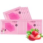 16 Pcs Collagen Crystal Lip Mask Set, Moisturizing Lip Sleep Mask Anti wrinkle patches Plumping Lip Balm Lip Patches Reduces Lip Lines Remove Dead Skin Hydrating Gel Masks lip care set 16pcs