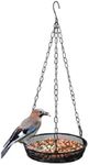 FUNNTY Hanging Bird Feeder Tray, Ha