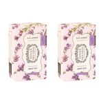 Panier des Sens - Bar Soap - Lavender Body & Hand Soap - With Shea Oil - Body Care for Women and Men - Natural Soap Bar 97% Natural Ingredients - 2 Soaps, 7oz/200g each