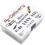 AZDelivery 16 in 1 Sensor Modules and Accessories Kit compatible with Arduino and Raspberry Pi including E-Book!