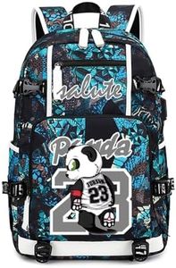 Yunzyun Basketball Player J-ordan Multifunction Backpack Travel Laptop Fans bag For Men Women, Modern, Custom